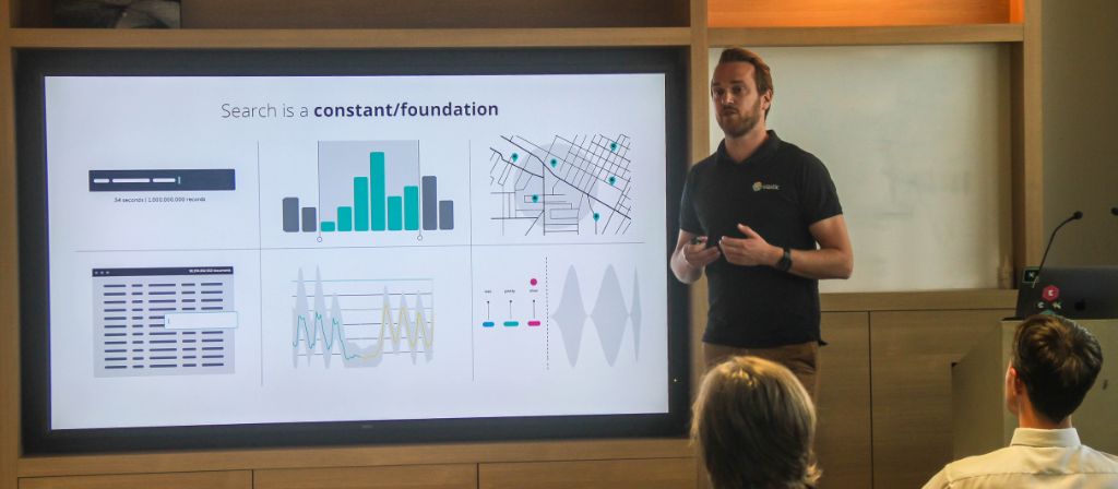 Enterprise search with Elasticsearch: Breakfast session.