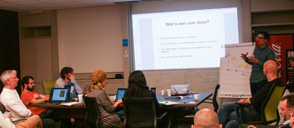 Put the end-user first with user stories. 